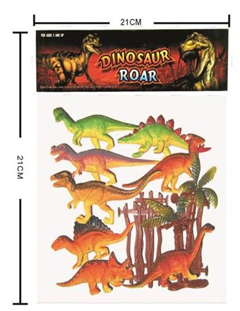 Soft rubber dinosaur   ITEM NO.： W006463