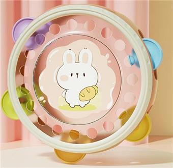 Puzzle Children's Ringdrum - Blue Pink Mixed CPC   ITEM NO.： W017226