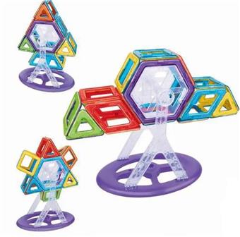 Versatile Magnetic Block Blocks (53PCS)   ITEM NO.： W016634