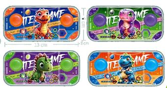 Dinosaur themed transparent water game machine   ITEM NO.： W012583