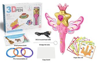(Fairy Stick) Low temperature 3D Printing Pen (English)   ITEM NO.： W005173
