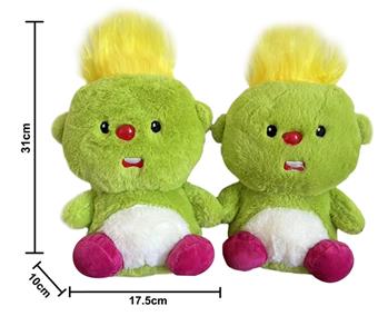 Plush toy, explosive green fox   ITEM NO.： W011204