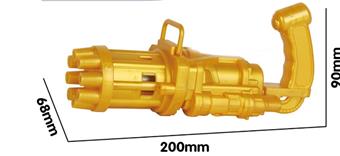 Gatling Bubble Gun (Gold)   ITEM NO.： W013846
