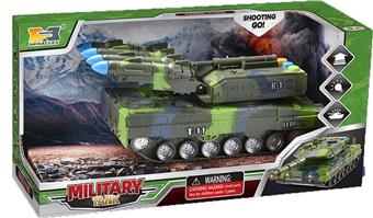 Inertial missile vehicle with sound and light - capable of launching missiles - military green   ITEM NO.： W007162
