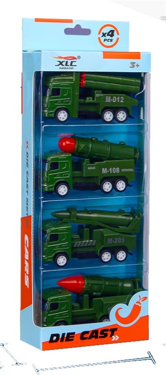 4 alloy regenerative military vehicles (4 Zhuang)   ITEM NO.： W012041