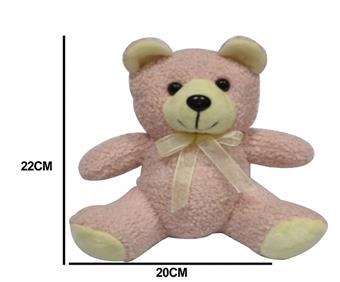 (Customizable) Pink Cute Teddy Bear Plush Toy Hug Bear Cloth Doll Bear   ITEM NO.： W011178
