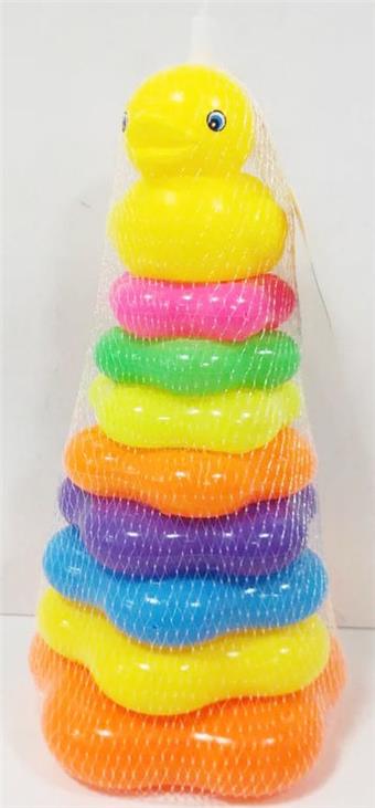 8-layer plum blossom shaped patterned real color duck rainbow collar   ITEM NO.： W016970