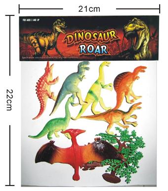 Soft rubber dinosaur   ITEM NO.： W006492