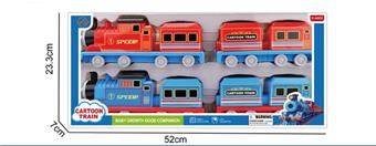 Inertial small train (2 locomotives and 1 medium carriage)   ITEM NO.： W005959