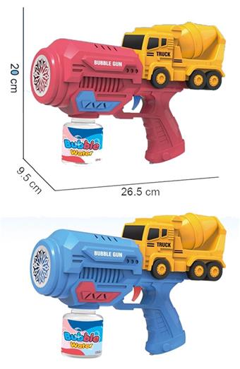 12 hole bubble engineering vehicle gun   ITEM NO.： W014596