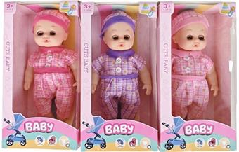 12 inch vinyl head empty body IC live eye doll   ITEM NO.： W017704