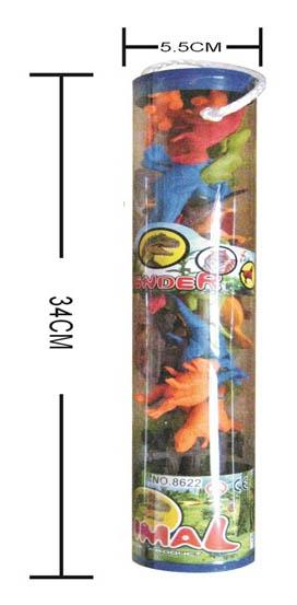 Soft rubber dinosaur   ITEM NO.： W006456