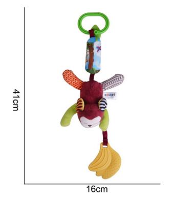 Plush toy new wind chime monkey   ITEM NO.： W011384