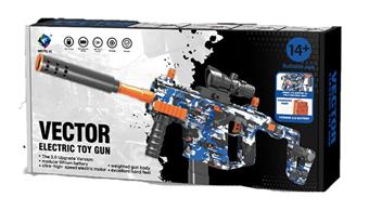 Camouflage high-speed electric continuous firing VECTOR water bullet gun soft bullet gun launcher   ITEM NO.： W005397