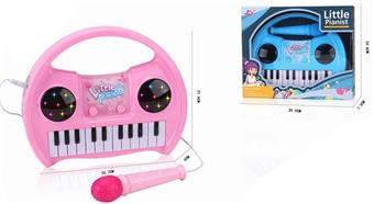 Handbag shaped electronic keyboard with microphone   ITEM NO.： W016387