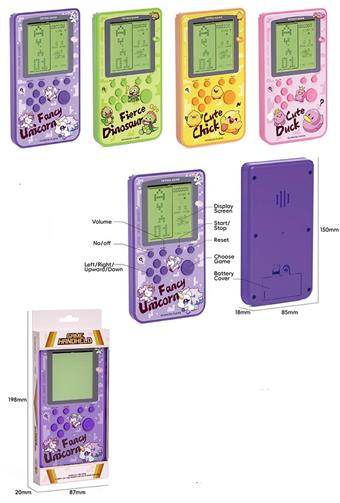 Cartoon Block Game Console   ITEM NO.： W006315