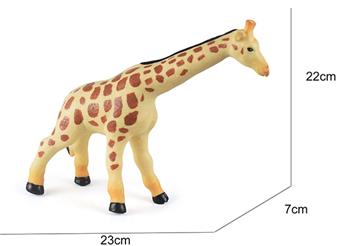 Soft rubber, vinyl animals, giraffes   ITEM NO.： W006693