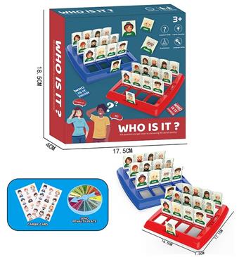 Guess who I am, profession card   ITEM NO.： W004736