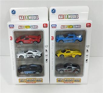 Sliding small alloy car   ITEM NO.： W018221