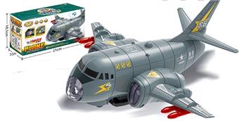 Q-version combat transport aircraft spotlight effect takeoff action (universal)   ITEM NO.： W006750