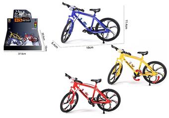 English 1:8 Die cast Zinc Alloy Straight Handle Mountain Bike 12 pieces/Display Box   ITEM NO.： W009531