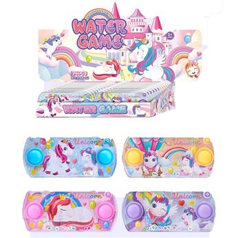 24 display box unicorn transparent water machine   ITEM NO.： W013496