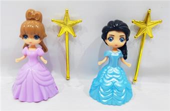 3-inch little princess with five-star magic wand   ITEM NO.： W011099