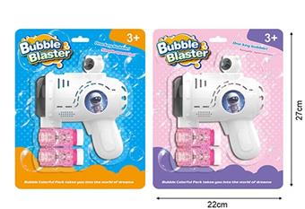 Astronaut 2 Electric Bubble Gun   ITEM NO.： W014528