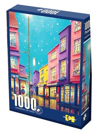 1000 Velvet Puzzles - Silent Rainy Night   ITEM NO.： W002677