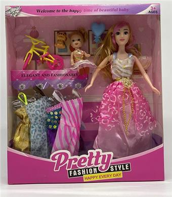 11.5-inch Solid Fashion Pretty Girl Evening Dress Barbie Doll   ITEM NO.： W018182