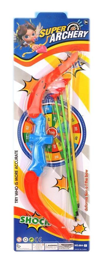 Solid colored bow and arrow   ITEM NO.： W018276