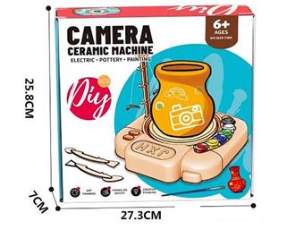 Electric camera pottery   ITEM NO.： W005745