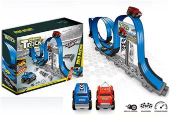 Inertial trailer magnetic track set (1 car)   ITEM NO.： W002701
