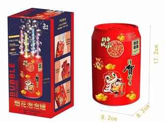 Fireworks Bubble Machine   ITEM NO.： W013841