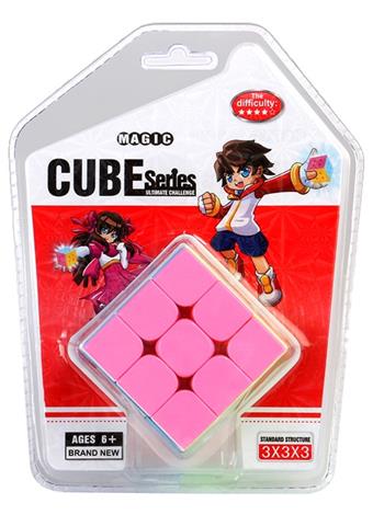 Candy colored 3x3 Rubik's Cube GCC   ITEM NO.： W015575