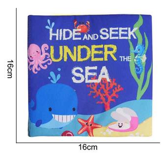 Plush toys, hide and seek, cloth books, underwater animals   ITEM NO.： W011825