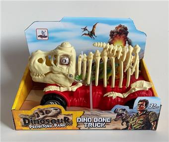 Dinosaur skeleton car (red background with rice body)   ITEM NO.： W005461