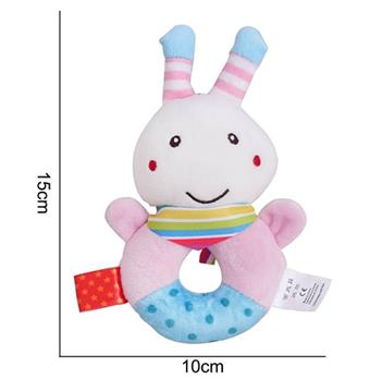 Plush toys with round hands, ringing bells, bees   ITEM NO.： W011449