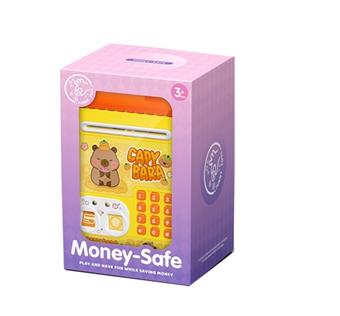 Capibala piggy bank card swiping, door opening, fingerprint recognition song mode   ITEM NO.： W012944
