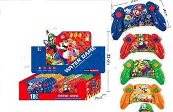 18 display boxes of Mario gamepad water dispensers   ITEM NO.： W013487