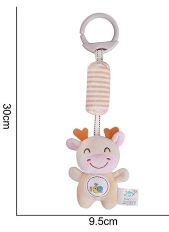 Plush toy small wind chime (light color) deer   ITEM NO.： W011484