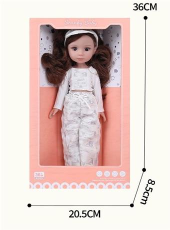 14 inch fully vinyl teenage doll   ITEM NO.： W017890