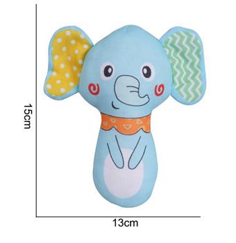 Plush toy, hand crank, elephant   ITEM NO.： W011775