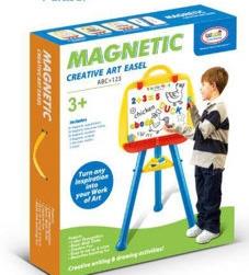 Easel combination (letter+number symbol) - yellow   ITEM NO.： W015308