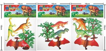 Soft rubber dinosaur   ITEM NO.： W006502
