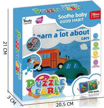 Puzzle early education book   ITEM NO.： W013657