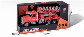 Lift truck (red)   ITEM NO.： W005836