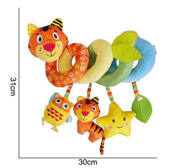Plush Toy [Colorful Bed Wrap] Tiger   ITEM NO.： W011740
