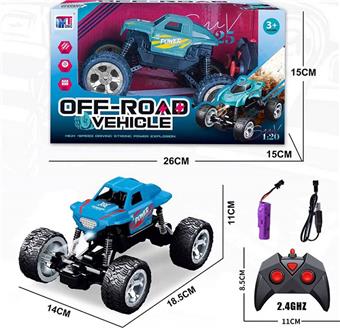 Remote control climbing off-road vehicle   ITEM NO.： W006027