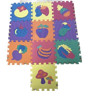 Fruit EVA floor mat   ITEM NO.： W015844